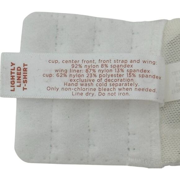 Cacique Polka Dot Lightly Lined T-shirt Bra (40DD) - Picture 9 of 9